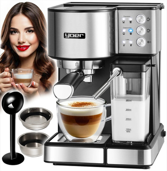 Ciśnieniowy ekspres do kawy Yoer Lattimo EMF01S