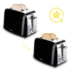 Toster Opiekacz Crystal Yoer T02BK z rusztem na bułki