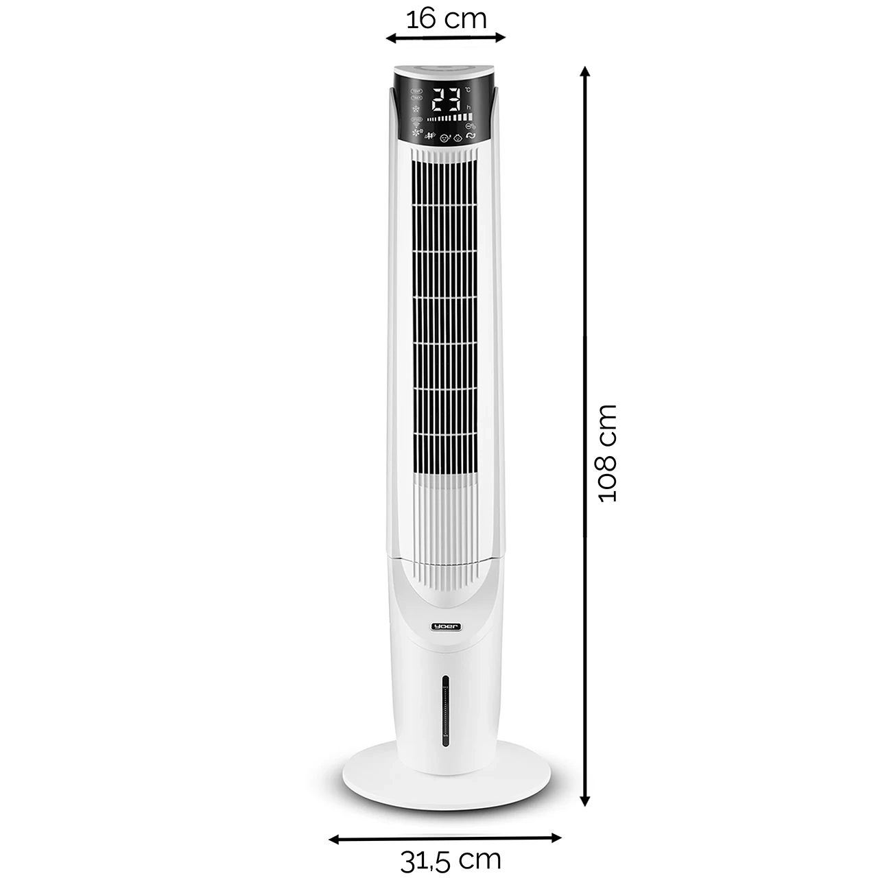 Klimator - wentylator kolumnowy Yoer Cascado TFC06W