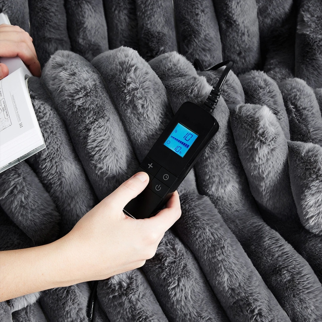 Koc elektryczny Yoer Fuzzo EB03G 180x160 cm