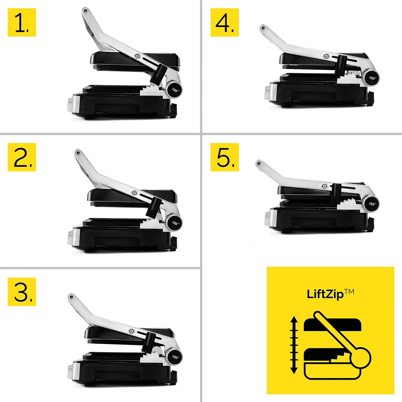 Grill elektryczny Yoer Panino EG02S