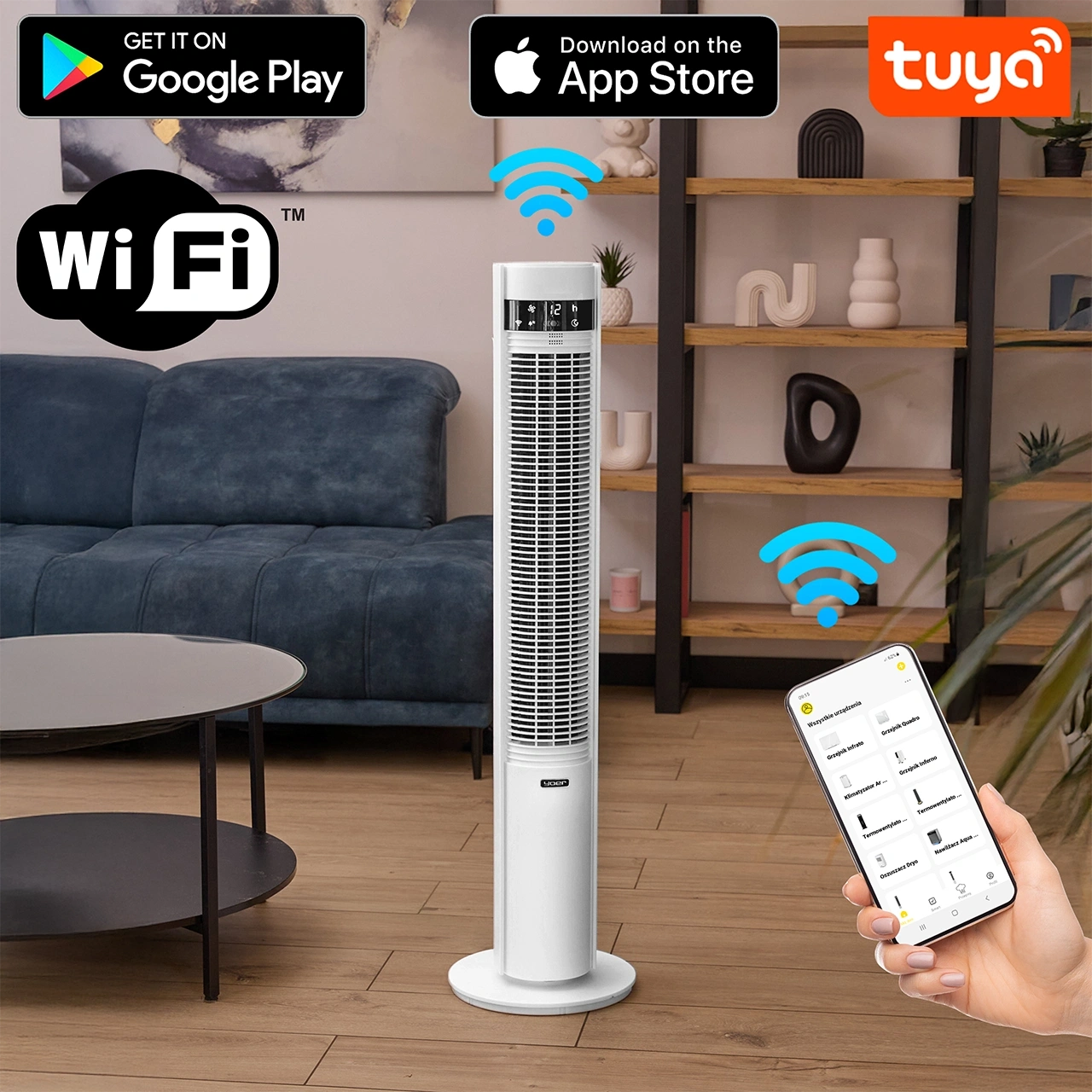 Wentylator kolumnowy Yoer CoolWhisper TF07W