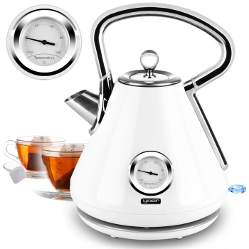 Bezprzewodowy Czajnik elektryczny Yoer Crystal EK02W z termometrem