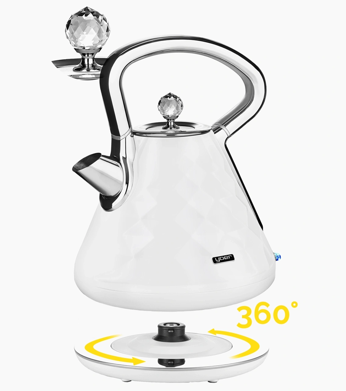Bezprzewodowy Czajnik elektryczny Yoer Diamond EK01W
