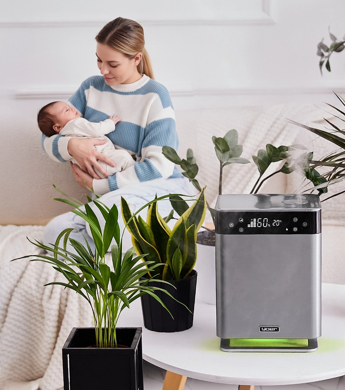 Nawilżacz powietrza Yoer AquaCube HU02G