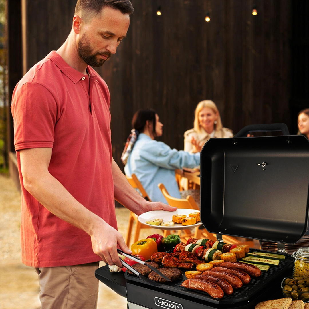 Grill elektryczny Yoer RoastMaster EG05BK