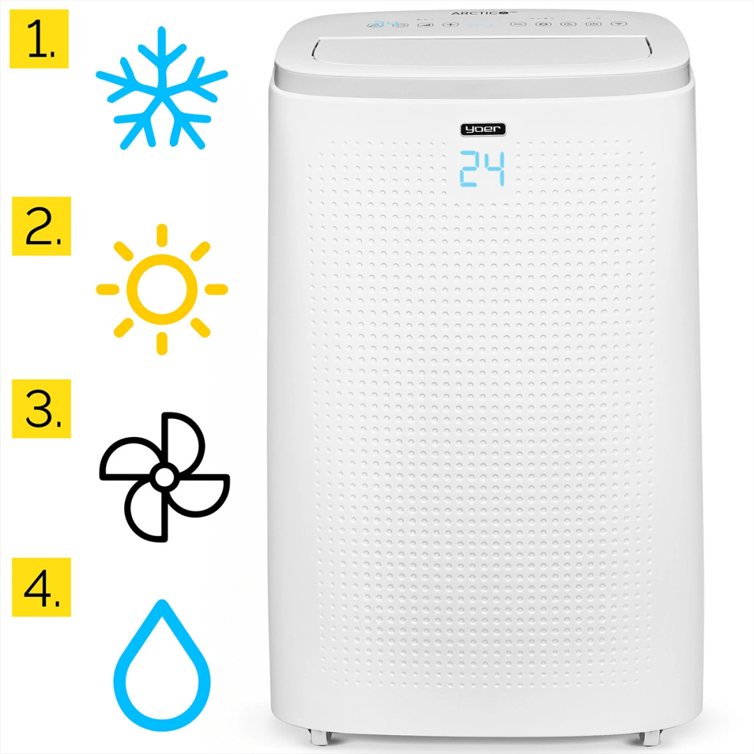 Przenośny Klimatyzator Yoer Arctico Pro PAC02W
