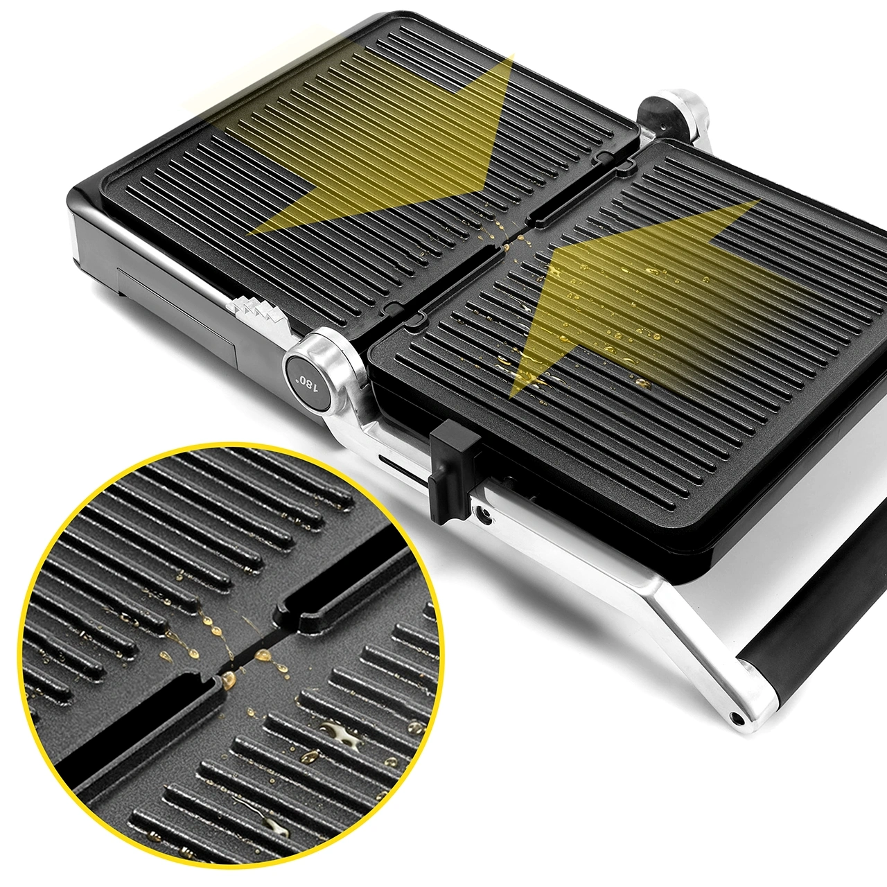 Grill elektryczny Yoer Panino EG02S