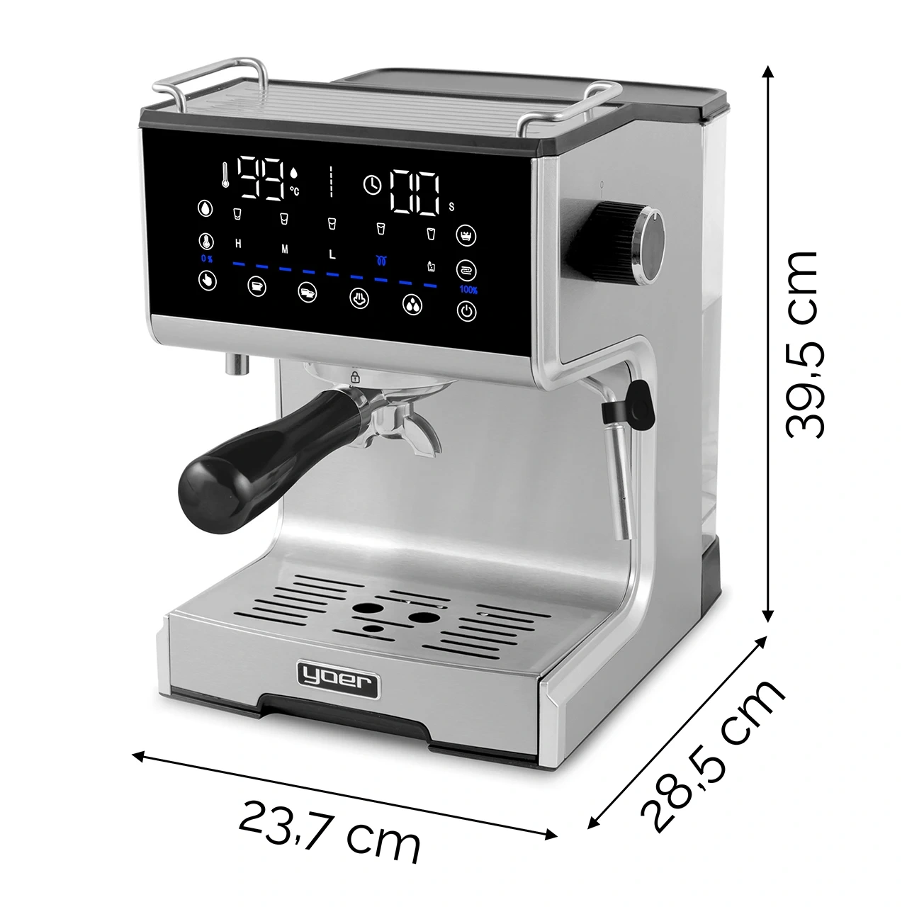 Ciśnieniowy ekspres do kawy Yoer Barisso EM03S