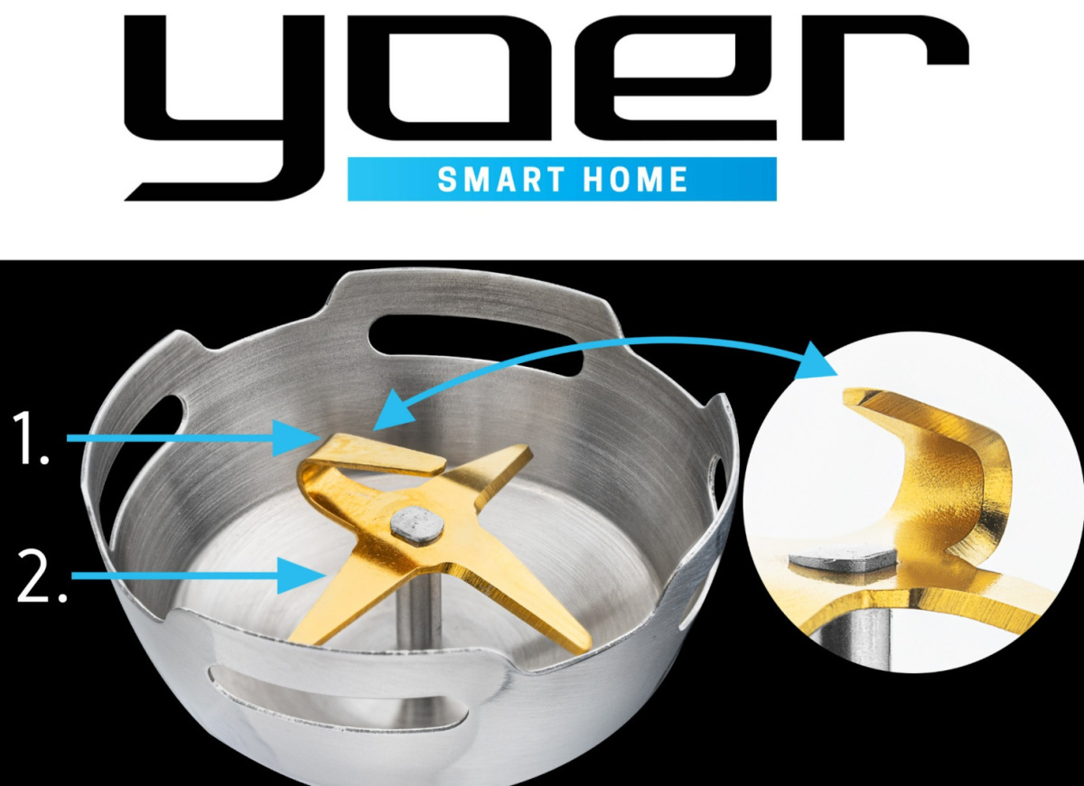 Stopa z ostrzem Multi-Purpose do blendera ręcznego Yoer HB01S