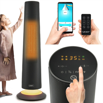 Termowentylator ceramiczny Yoer SkyTower FH06G