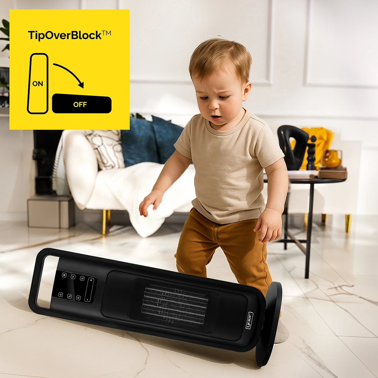 Termowentylator ceramiczny Yoer Feno FH04BK