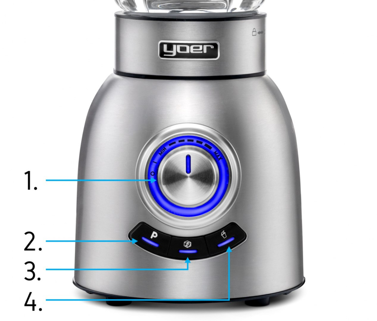 Blender kielichowy Yoer Triplo JB02S