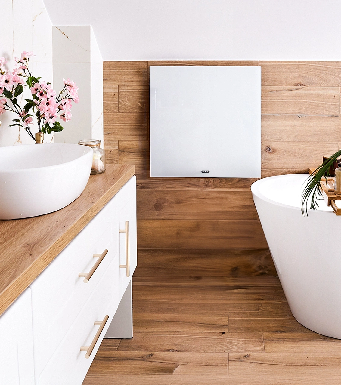 Elektryczny grzejnik na podczerwień Yoer Quadro IRH03W