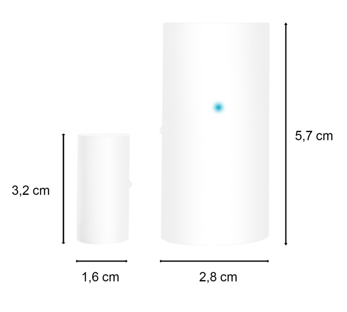 Czujnik otwarcia drzwi i okien Yoer OCS01W