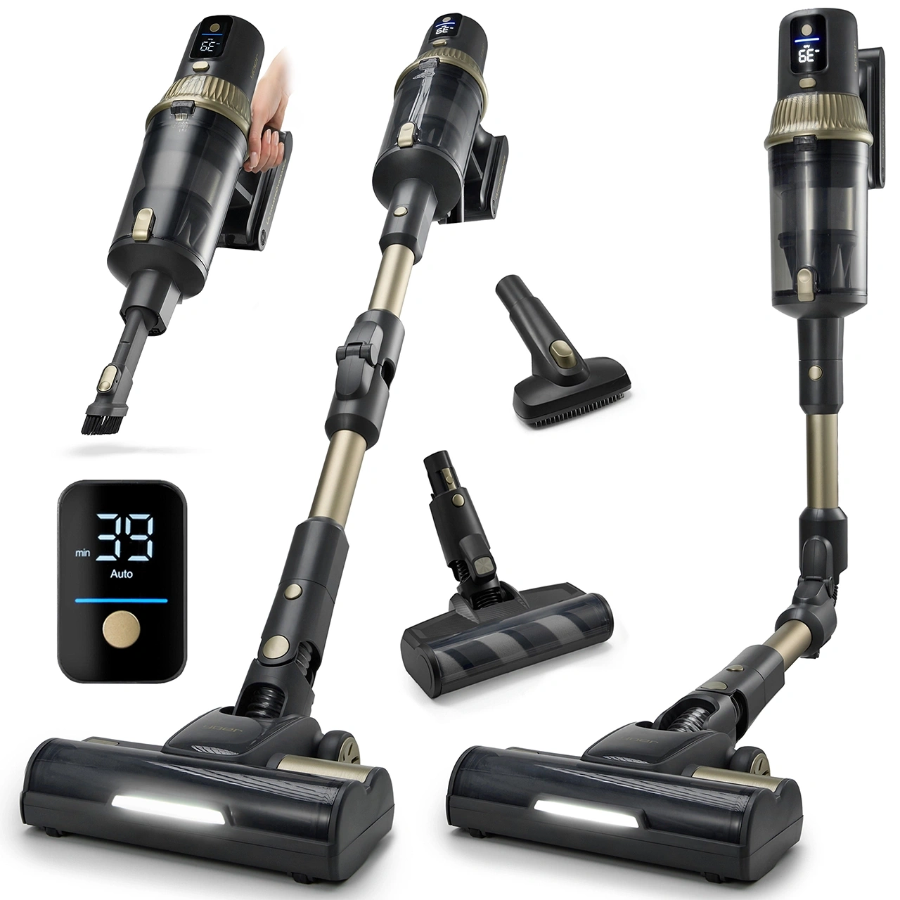 ZESTAW Odkurzacz pionowy + Szczotka do dywanów + Szczotka do wyczesywania sierści zwierząt