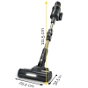 ZESTAW Odkurzacz pionowy  + Bateria + Worek na kurz z filtrem HEPA
