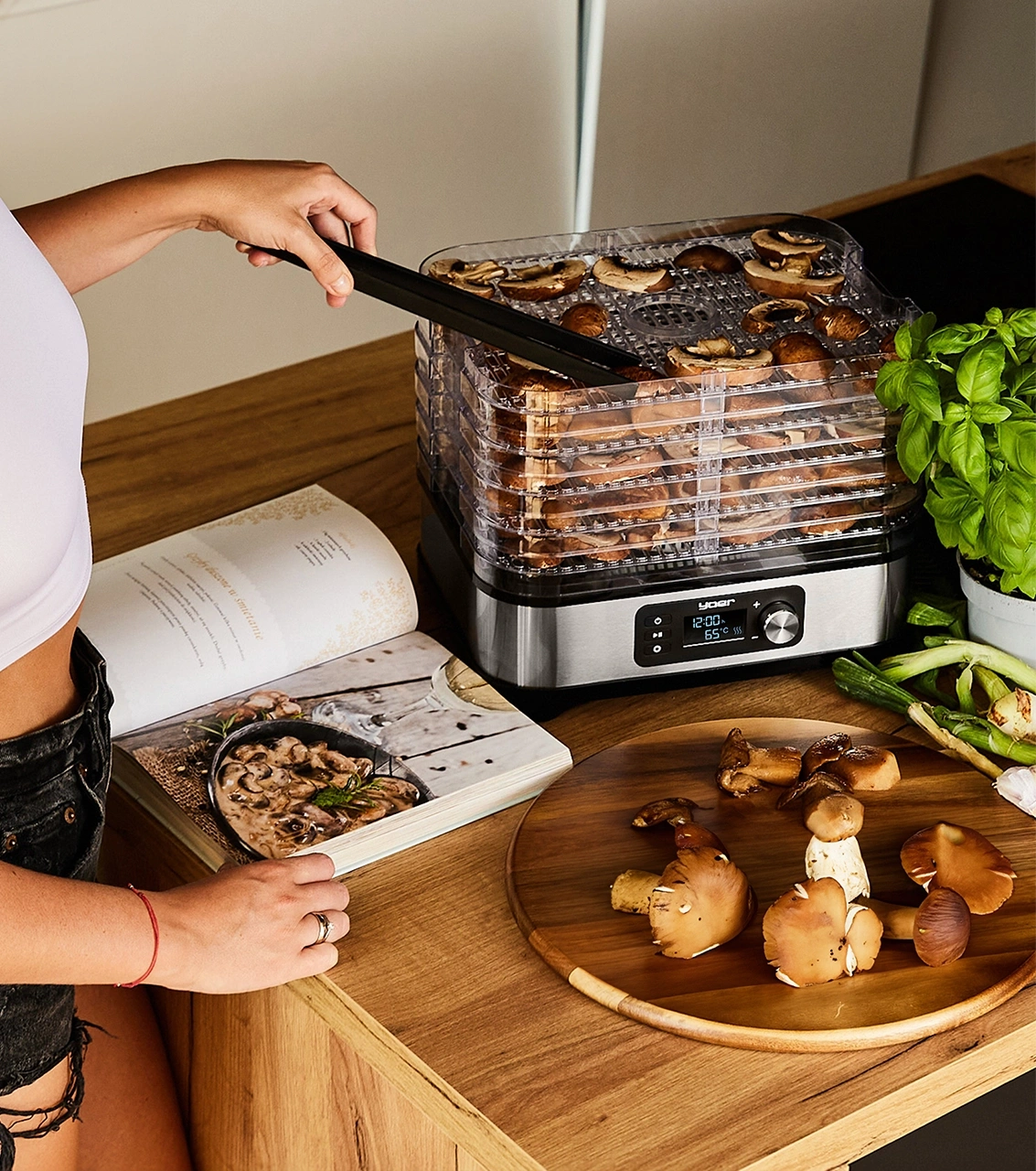 Suszarka do grzybów, owoców, warzyw Yoer VitaSave FD01S