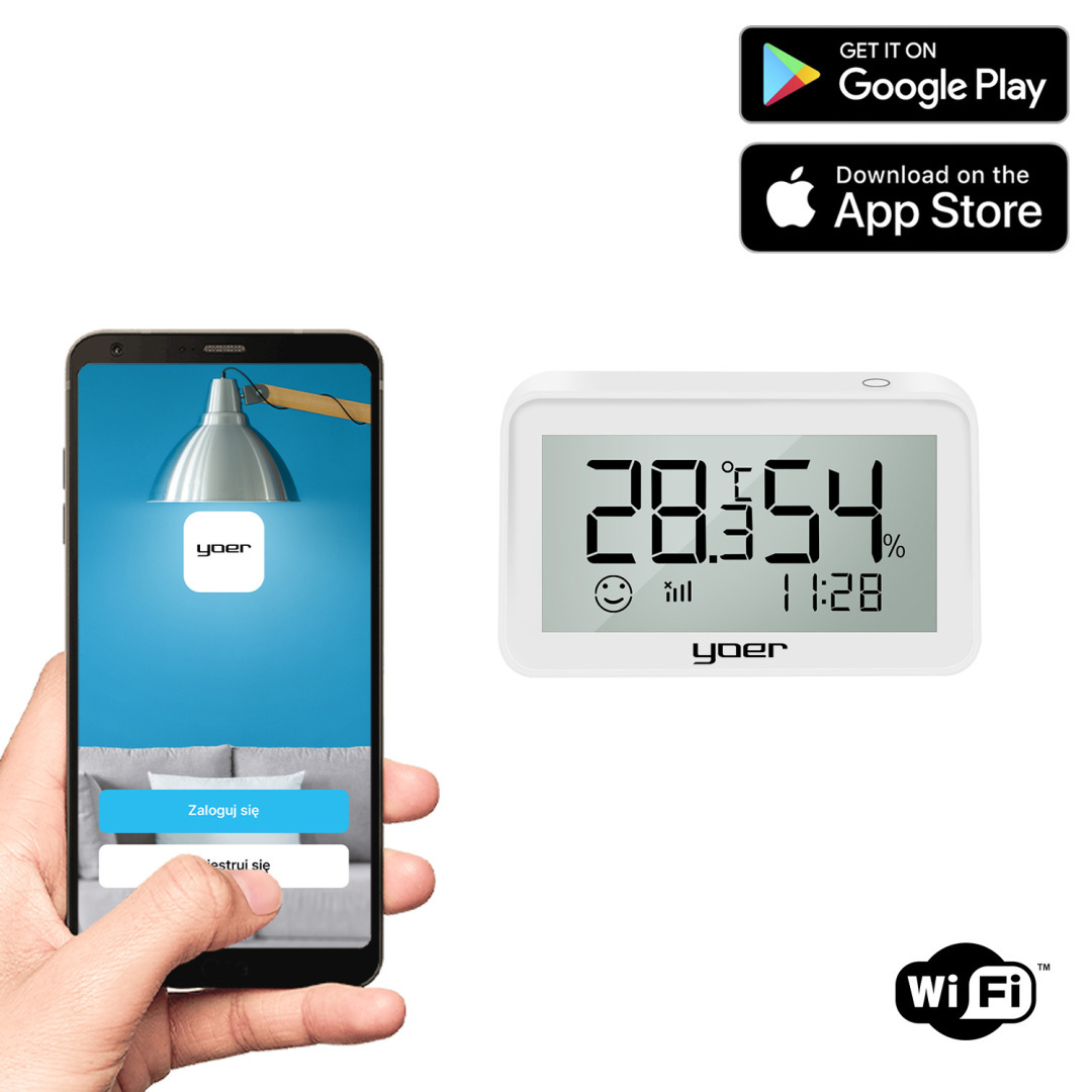 Czujnik temperatury i wilgotności Yoer THS01W