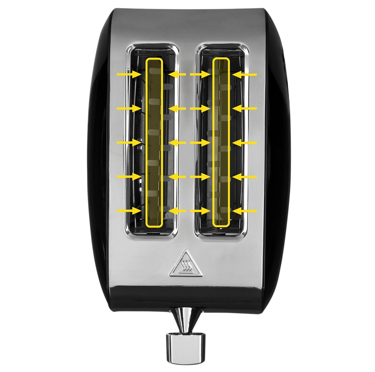 Toster Opiekacz Crystal Yoer T02BK z rusztem na bułki