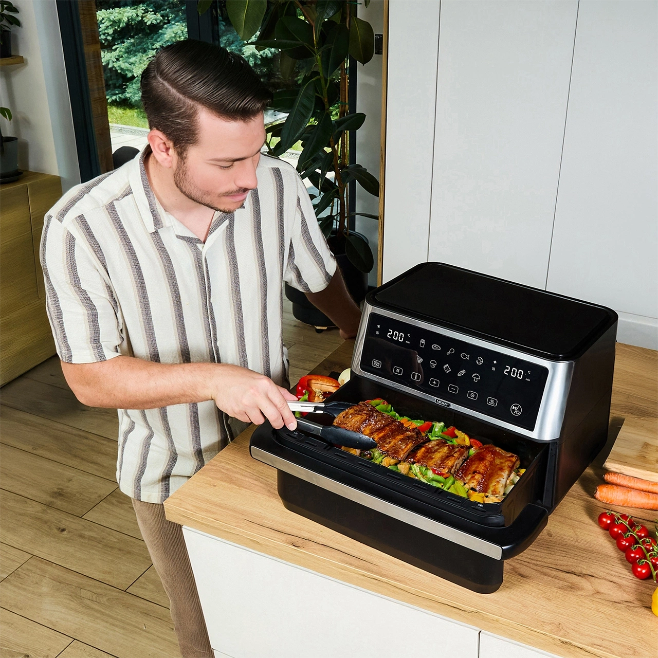 Air Fryer Frytkownica beztłuszczowa 11L Yoer MegaCrisp AF03BK