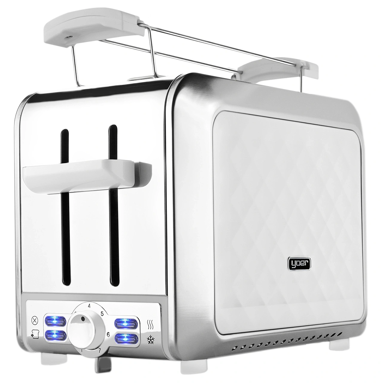 Toster Opiekacz Yoer Diamond T01W z rusztem na bułki