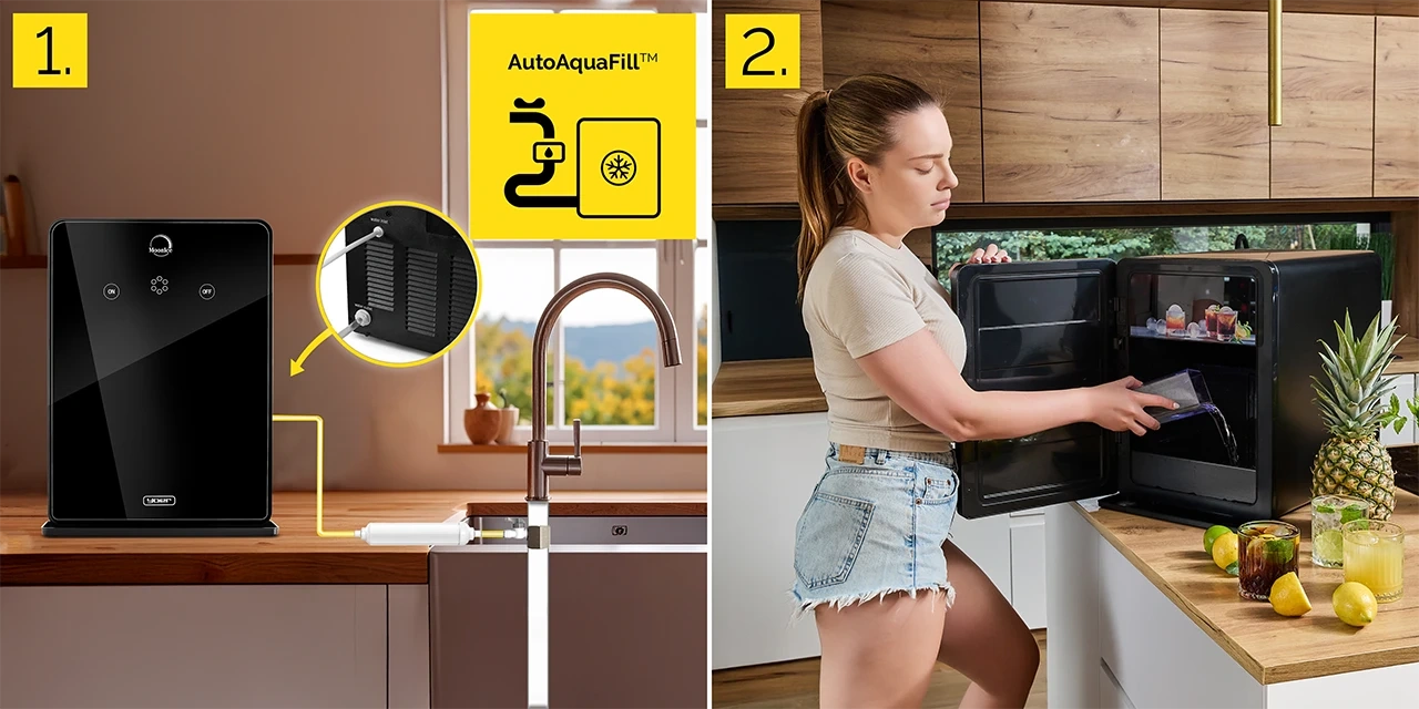 Kostkarka do lodu Yoer MoonIce IM04BK