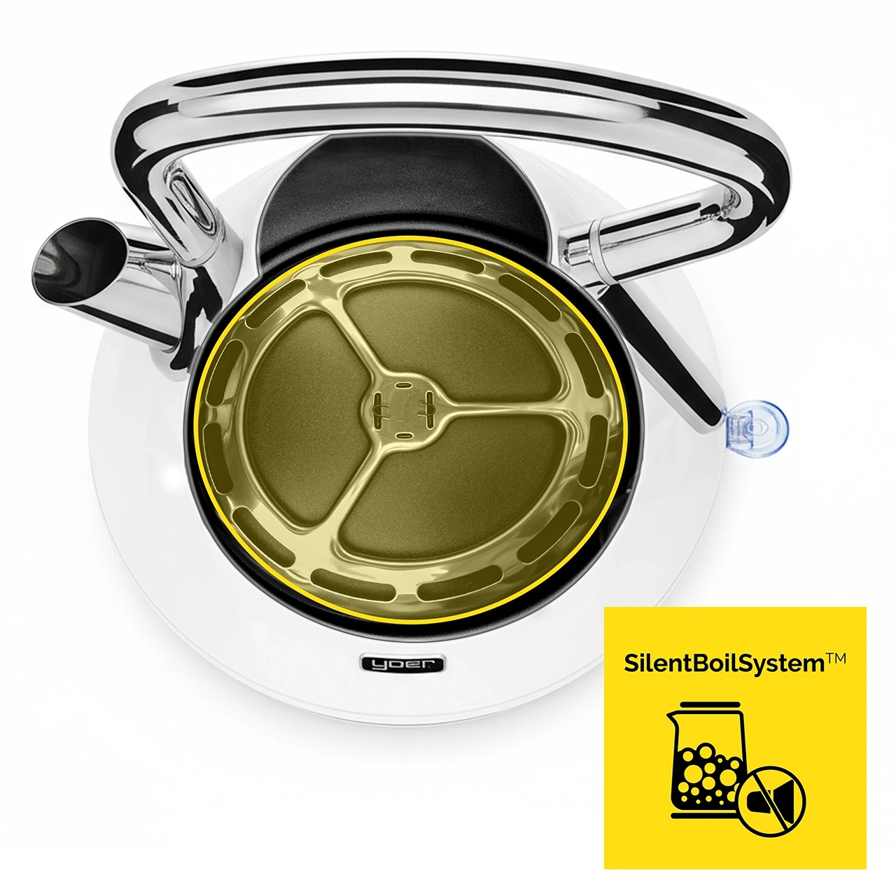 Bezprzewodowy Czajnik elektryczny Yoer Diamond EK01W