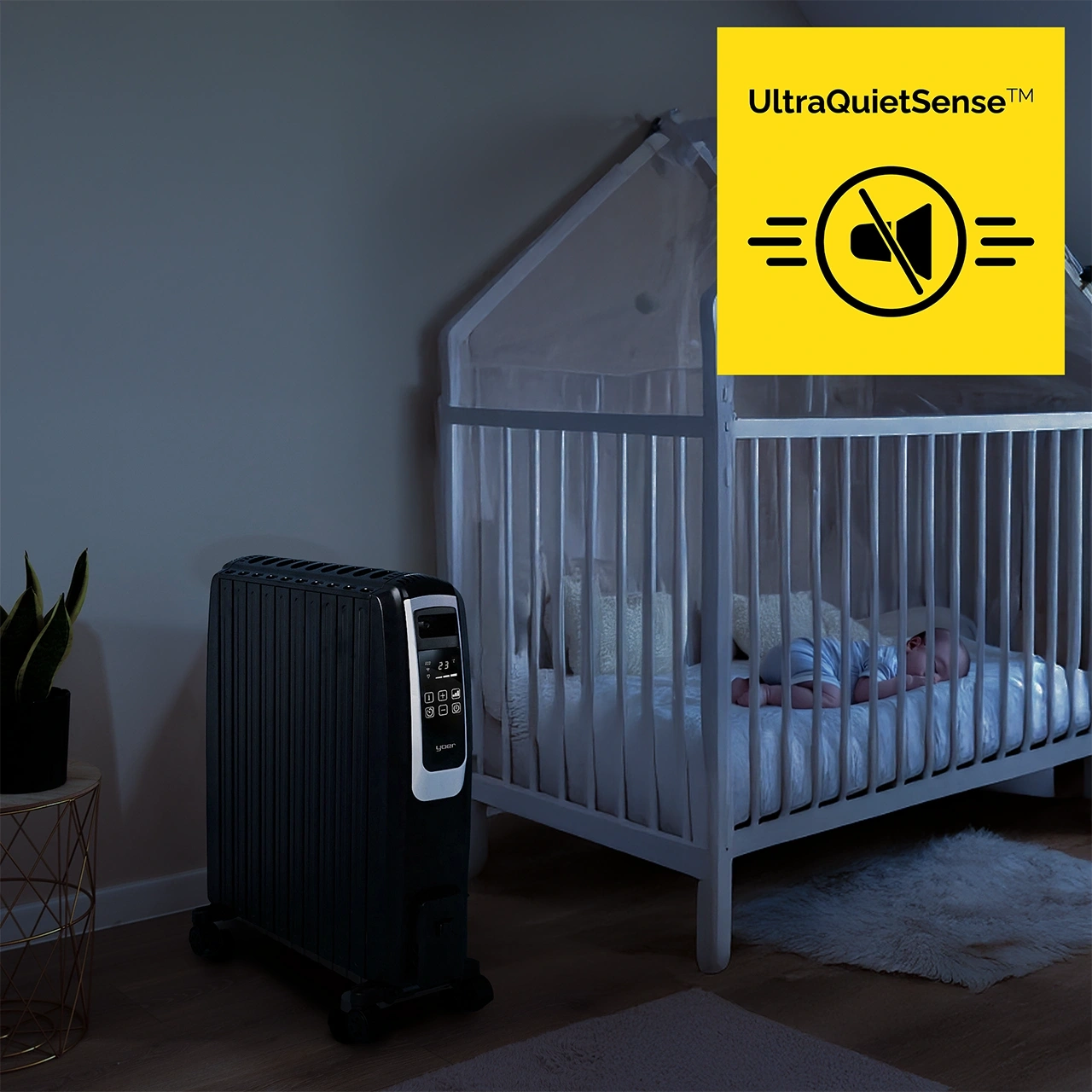 Elektryczny Grzejnik olejowy Yoer Inferno OFR1025BK