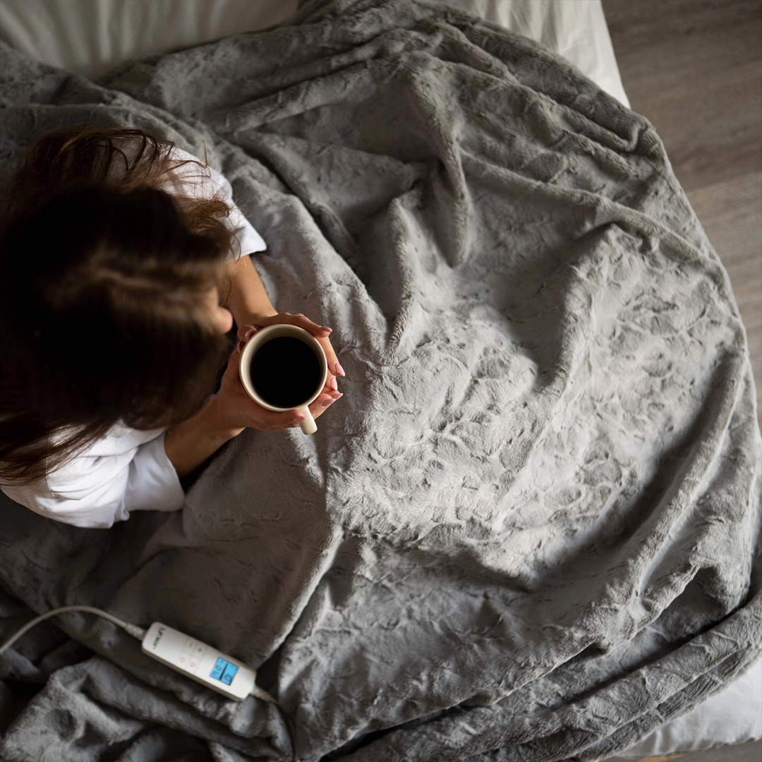 Koc elektryczny Yoer Bero EB02G 160x130 cm