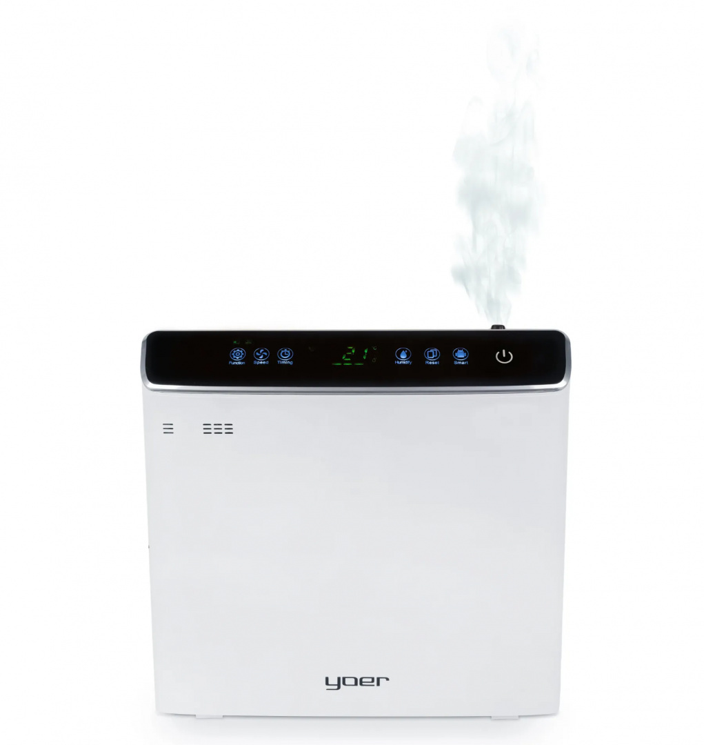 Oczyszczacz powietrza z nawilżaczem YOER Pure Home APH01W