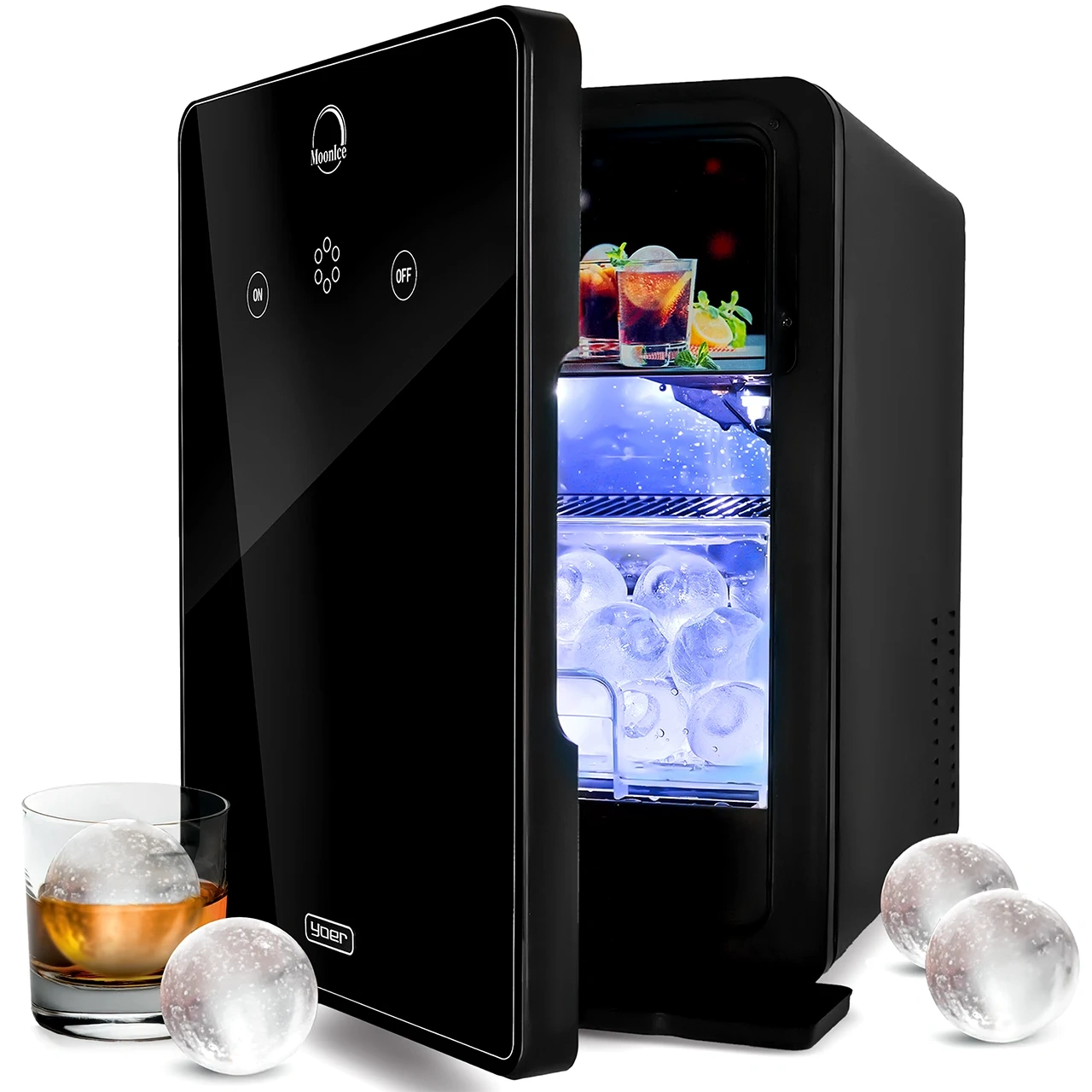 Kostkarka do lodu Yoer MoonIce IM04BK