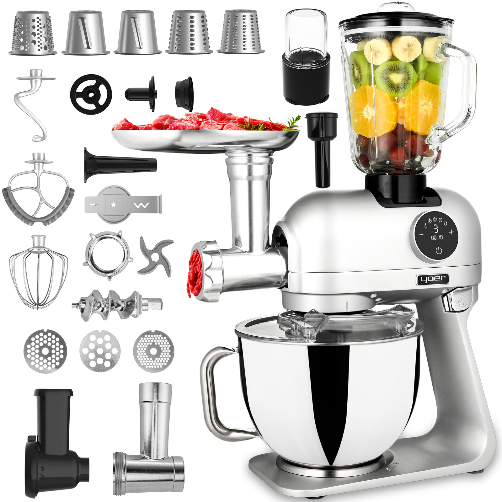 Planetarny robot kuchenny Yoer Astralo KM03S