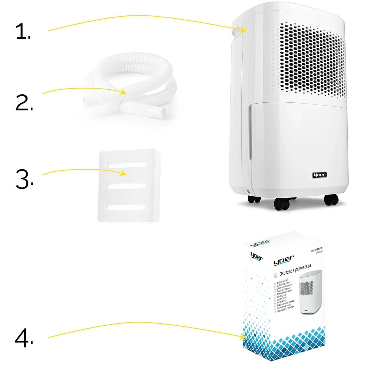 Osuszacz powietrza Yoer Dryo DE02W