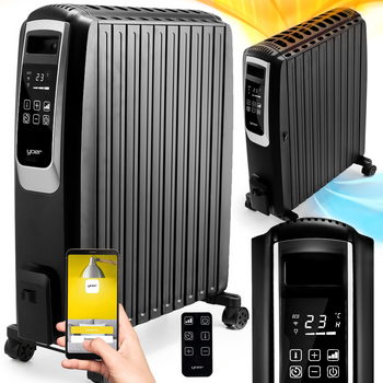 Elektryczny Grzejnik olejowy Yoer Inferno OFR1025BK