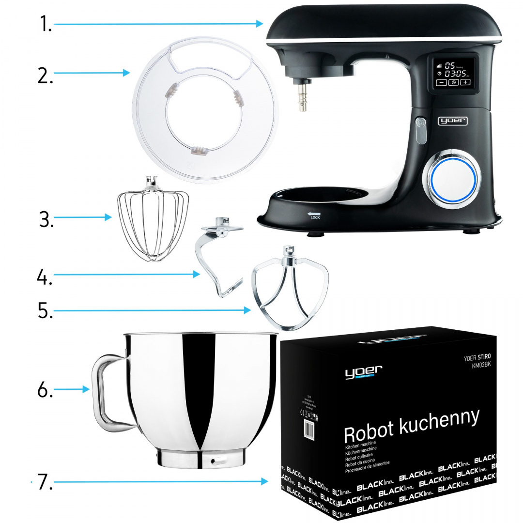 Robot kuchenny Yoer Stiro KM02BK