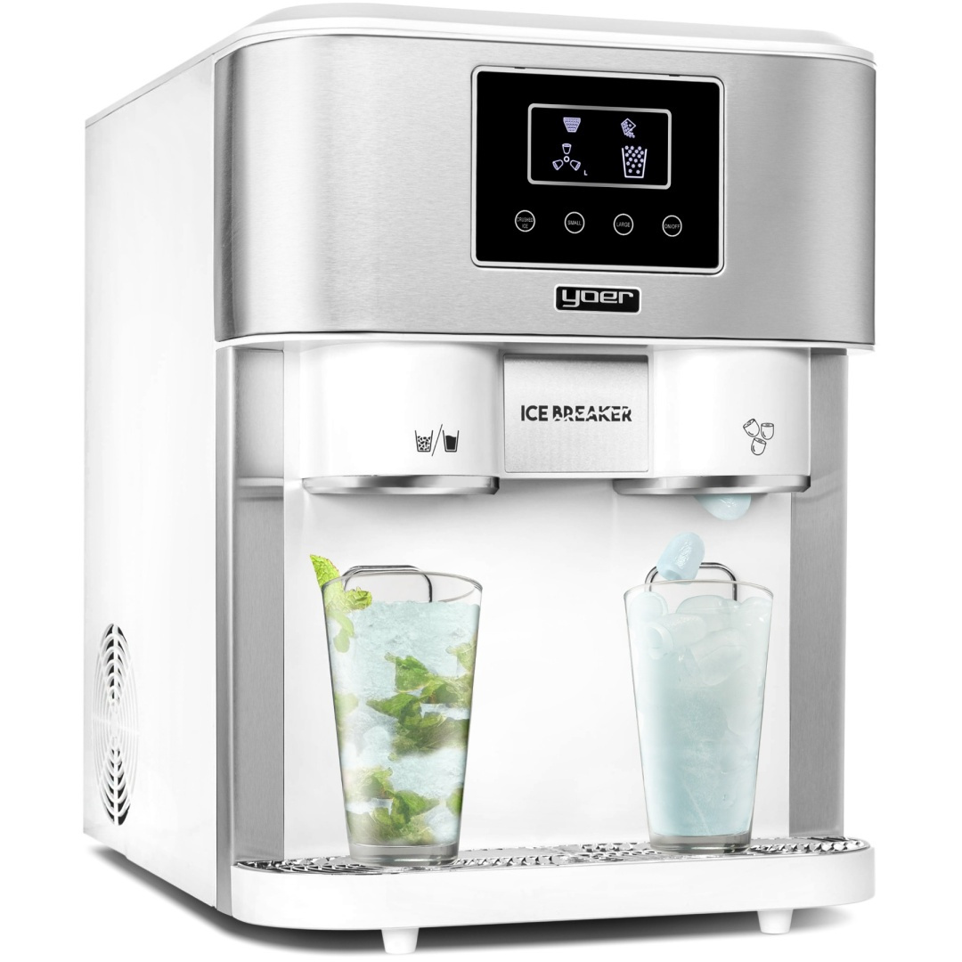 Kostkarka do lodu z dystrybutorem wody Yoer IceBreaker IMW03W
