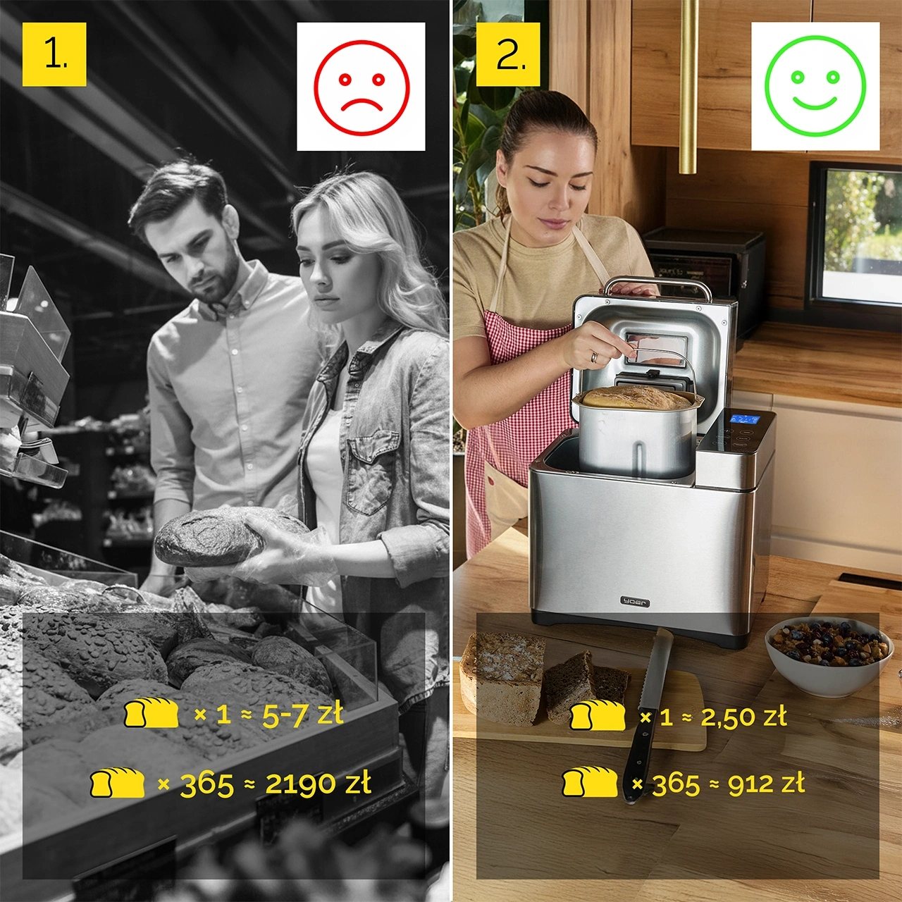 Automat do chleba Yoer Baker BM01S