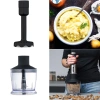 HB01S ZESTAW Blender ręczny Yoer SixEdge + Spiralizer + Szatkownica + Młynek do kawy i przypraw + Zestaw kubków  