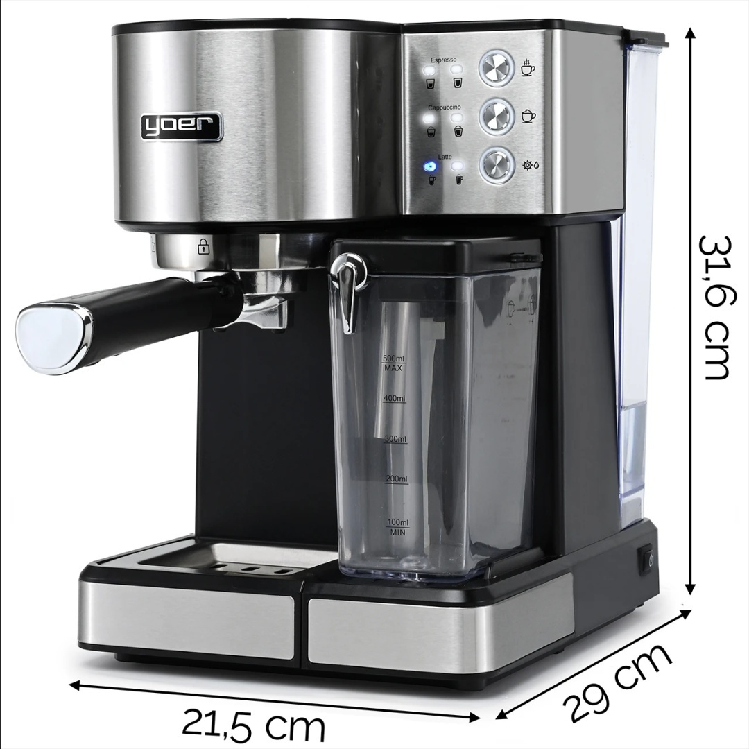 Ciśnieniowy ekspres do kawy Yoer Lattimo EMF01S