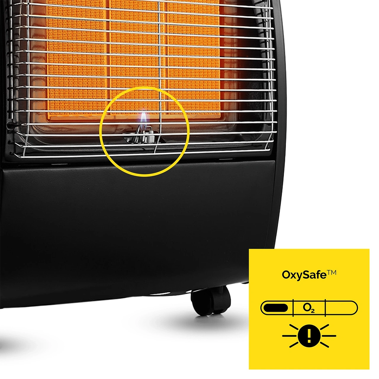 Elektryczny piecyk gazowy Yoer Gasso GH01BK