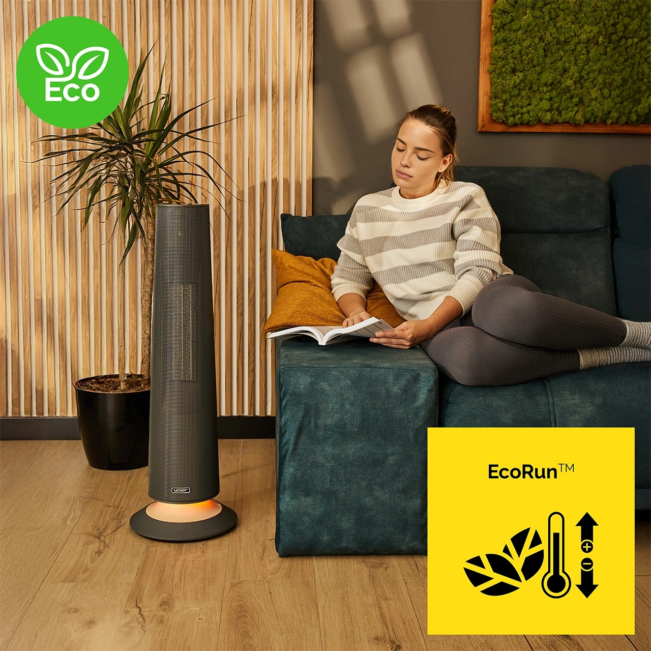 Termowentylator ceramiczny Yoer SkyTower FH06G