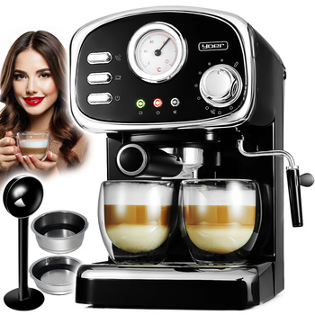 Ciśnieniowy ekspres do kawy Yoer Breve EM01BK