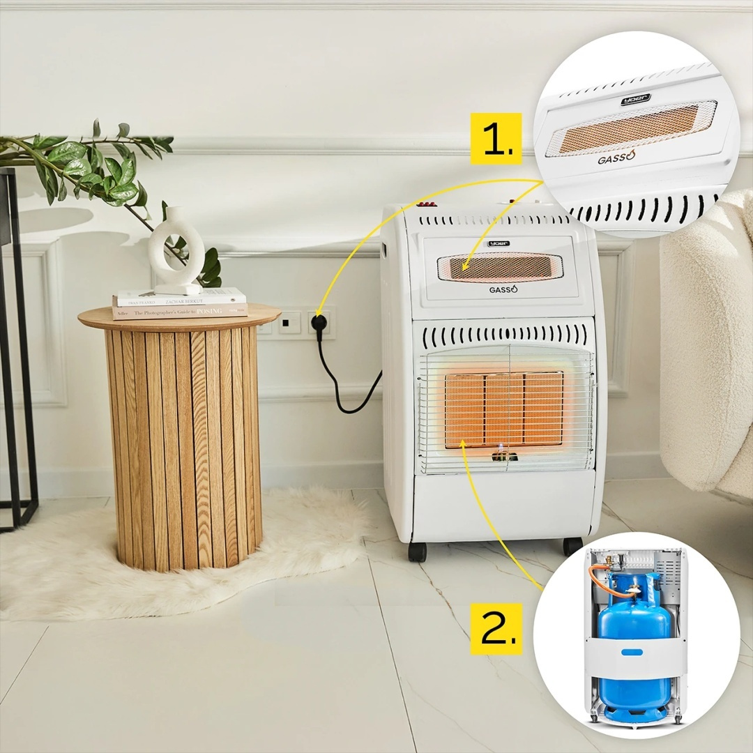 Elektryczny piecyk gazowy Yoer Gasso GH01W