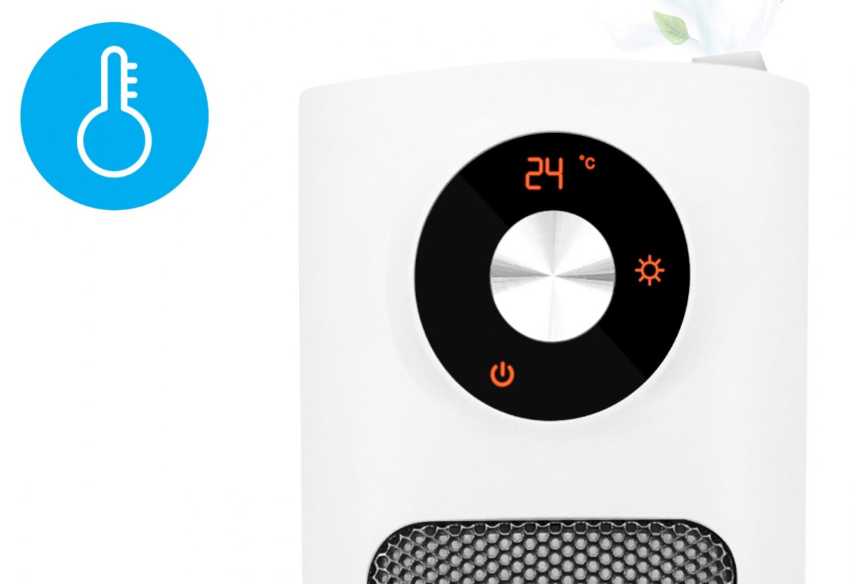 Ceramic fan heater with humidifier YOER Misto FHH01W Ceramic fan heater with humidifier YOER Misto FHH01W