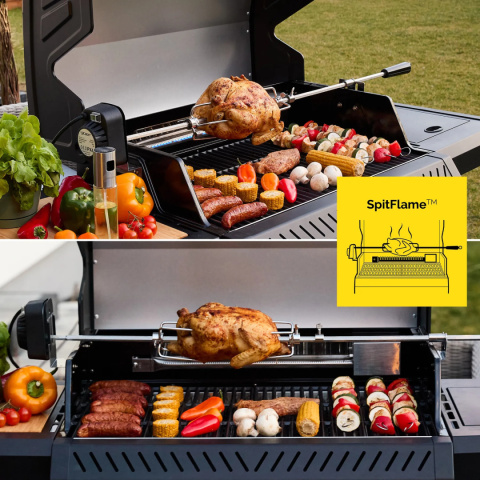 Grill gazowy Yoer BeefMaster GG04BK 4+2