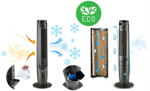 Klimatyzer - wentylator kolumnowy Yoer Cascado TFC06G Klimatyzer - wentylator kolumnowy Yoer Cascado TFC06G