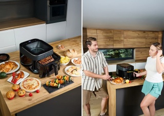 Air Fryer Frytkownica beztłuszczowa Yoer FryVision AF04BK