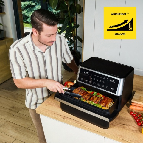 Air Fryer Frytkownica beztłuszczowa 11L Yoer MegaCrisp AF03BK