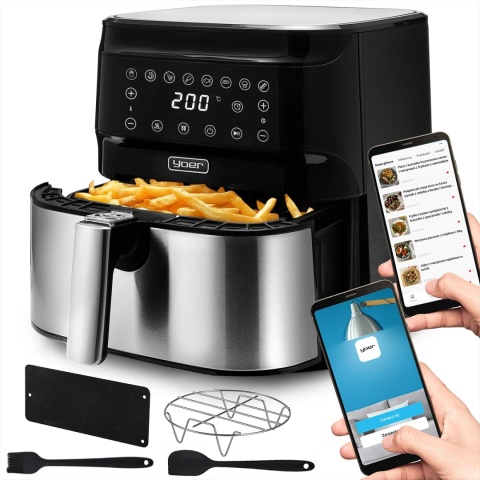 Frytkownica beztłuszczowa Air Fryer Yoer Crispo AF01BK Frytkownica beztłuszczowa Air Fryer Yoer Crispo AF01BK